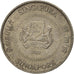 Moneta, Singapur, 10 Cents, 1989, British Royal Mint, AU(55-58), Miedź-Nikiel