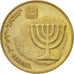 Munten, Israël, 10 Agorot, 1988, PR, Aluminum-Bronze, KM:158