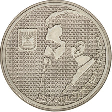 Israel, 10 Sheqalim, 1984, AU(55-58), Copper-nickel, KM:137
