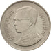 Thailand, Rama IX, Baht, 1989, AU(55-58), Copper-nickel, KM:183