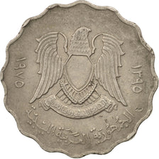 Libya, 50 Dirhams, 1975, EF(40-45), Copper-nickel, KM:16