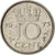 Coin, Netherlands, Juliana, 10 Cents, 1973, AU(50-53), Nickel, KM:182