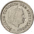 Munten, Nederland, Juliana, 10 Cents, 1977, ZF+, Nickel, KM:182