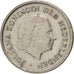 Coin, Netherlands, Juliana, 10 Cents, 1977, AU(50-53), Nickel, KM:182