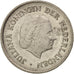 Munten, Nederland, Juliana, 25 Cents, 1976, PR+, Nickel, KM:183