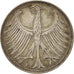 République fédérale allemande, 5 Mark, 1951, Hamburg, TTB, Argent, KM:112.1