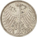 GERMANY - FEDERAL REPUBLIC, 5 Mark, 1965, Stuttgart, AU(50-53), Silver, KM:112.1