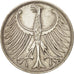 Moneta, Niemcy - RFN, 5 Mark, 1966, Karlsruhe, AU(50-53), Srebro, KM:112.1