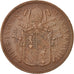 Münze, Italien Staaten, PAPAL STATES, Pius IX, 5 Baiocchi, 1853, Rome, SS+