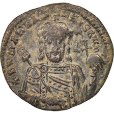 Moneda, Constantine VII Porphyrogenitus, Follis, Constantinople, MBC, Bronce