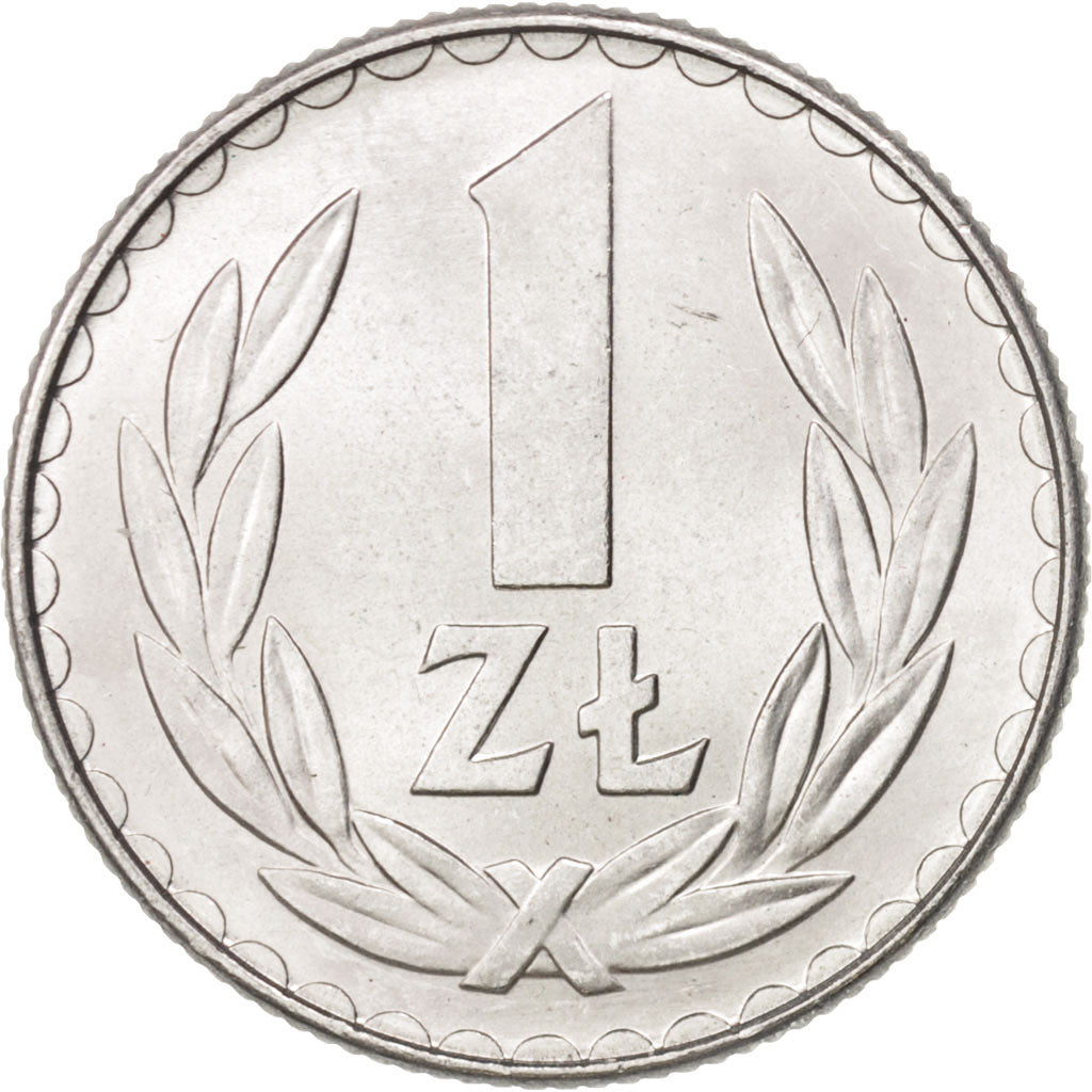 Monnaie, Pologne, Zloty, 1976, Warsaw, SPL+, Aluminium, KM:49.1