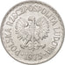 Coin, Poland, Zloty, 1975, Warsaw, AU(55-58), Aluminum, KM:49.1