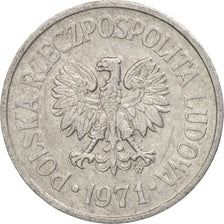 Pologne, 10 Groszy, 1971, Warsaw, TTB+, Aluminum, KM:AA47
