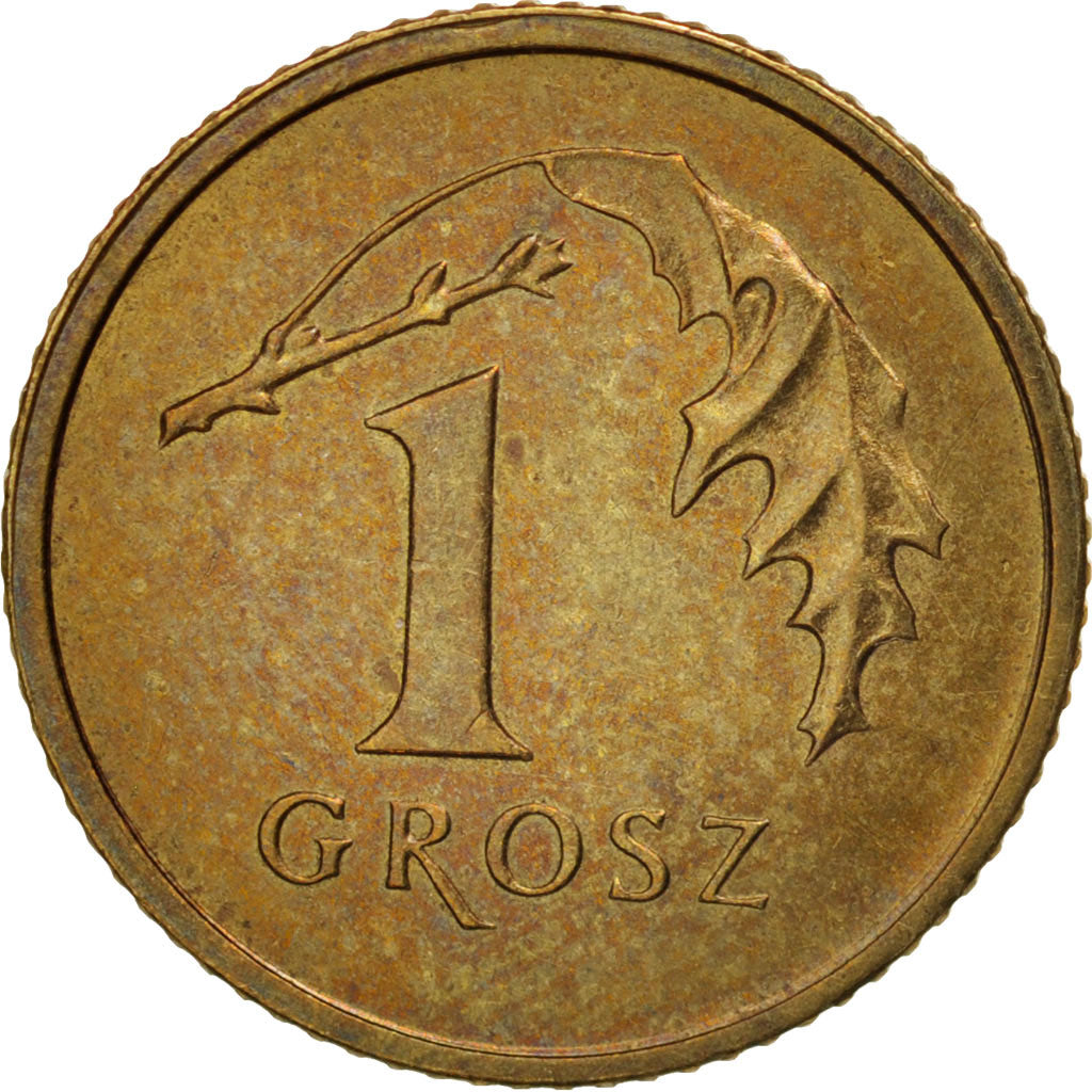 Monnaie, Pologne, Grosz, 1999, Warsaw, SUP+, Laiton, KM:276