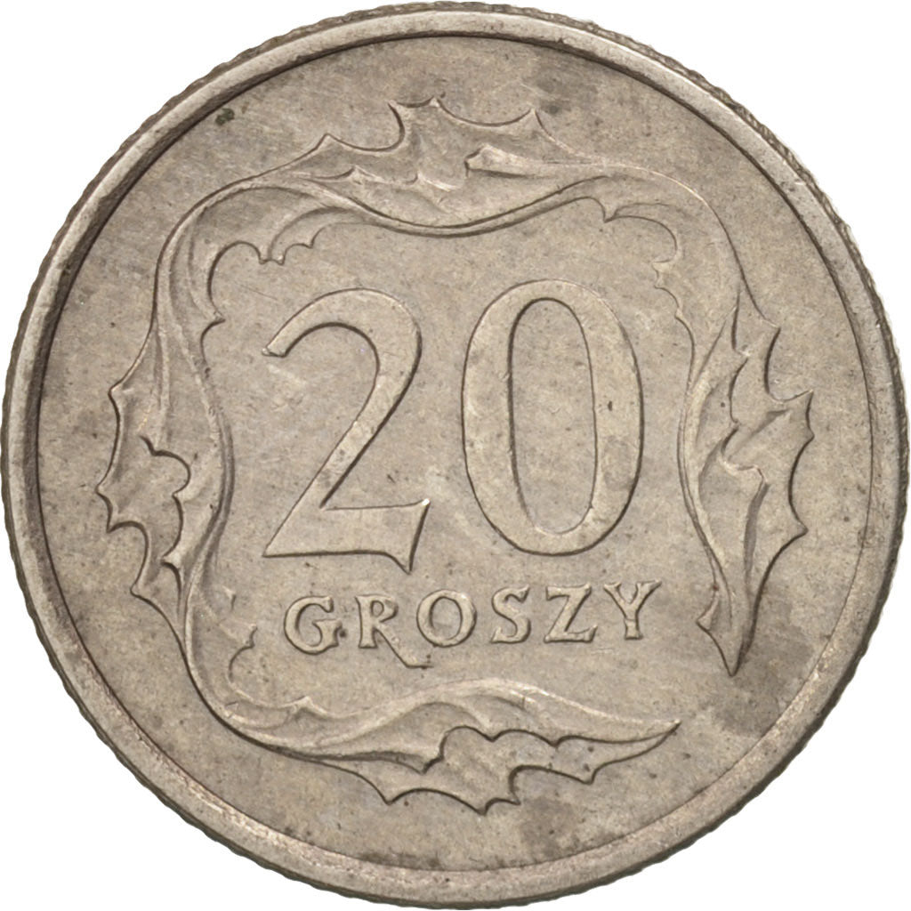 Monnaie, Pologne, 20 Groszy, 1991, Warsaw, SUP, Copper-nickel, KM:280