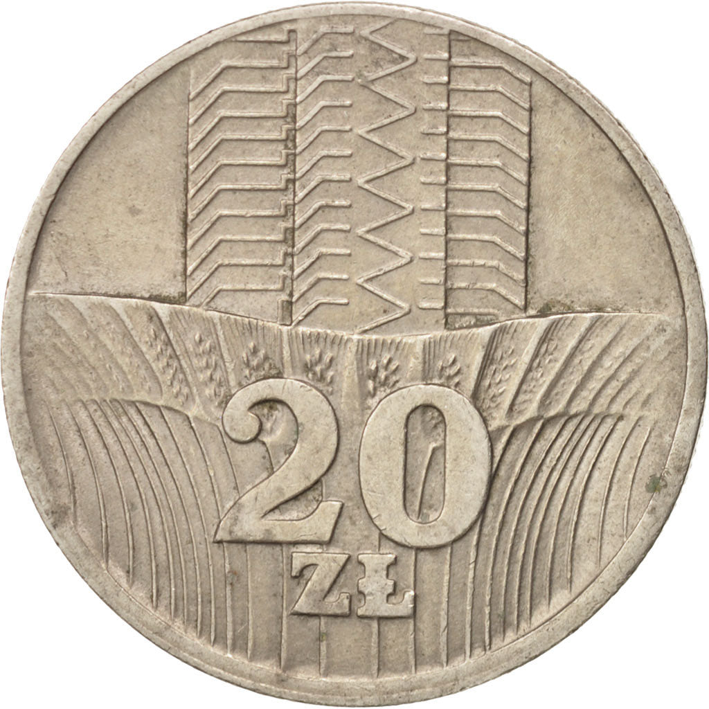 Monnaie, Pologne, 20 Zlotych, 1974, Warsaw, TTB, Copper-nickel, KM:67