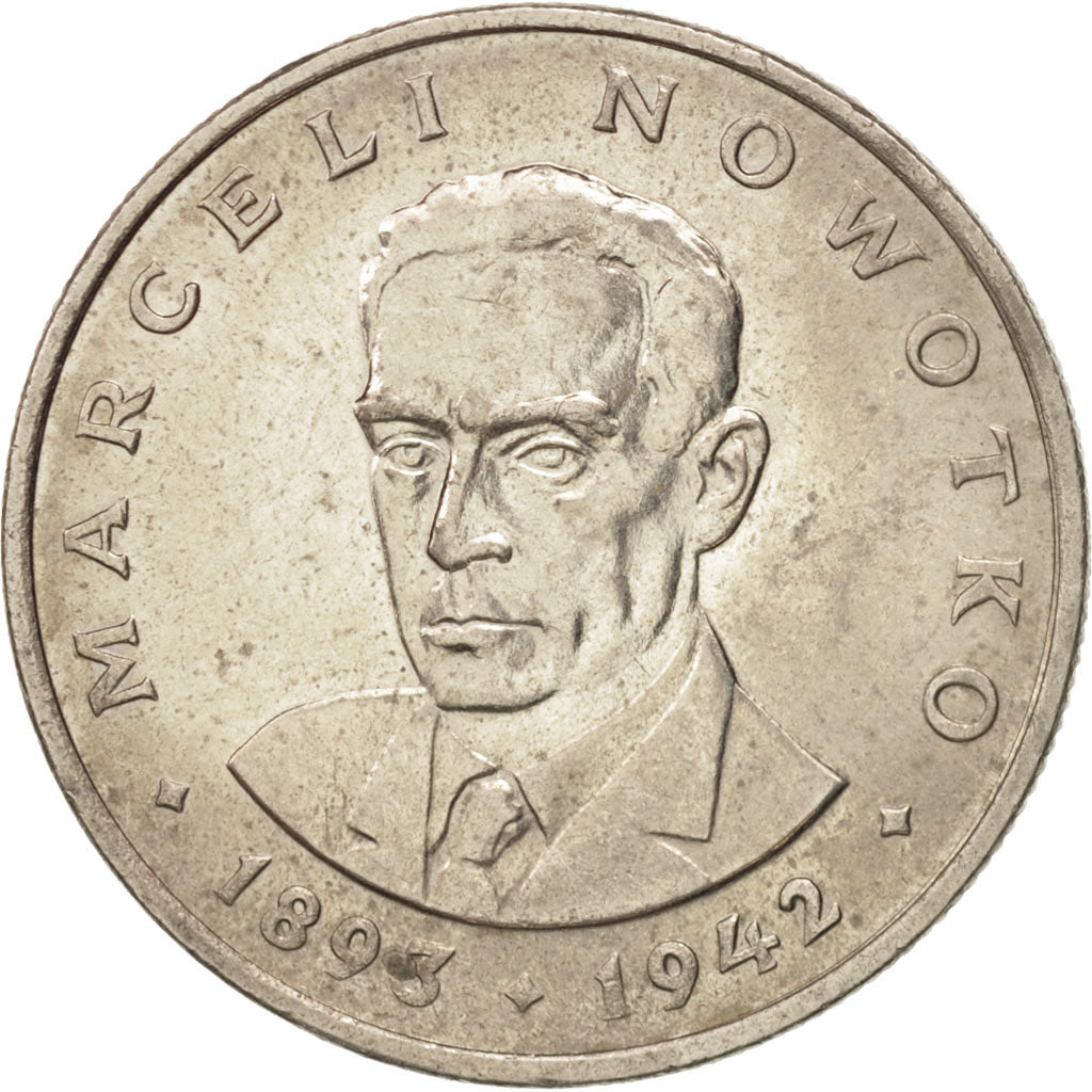 Moneta, Polonia, 20 Zlotych, 1976, Warsaw, SPL-, Rame-nichel, KM:69