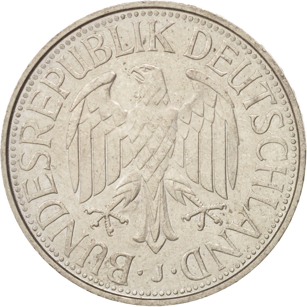 Moneda, ALEMANIA - REPÚBLICA FEDERAL, Mark, 1975, Hamburg, EBC, Cobre -