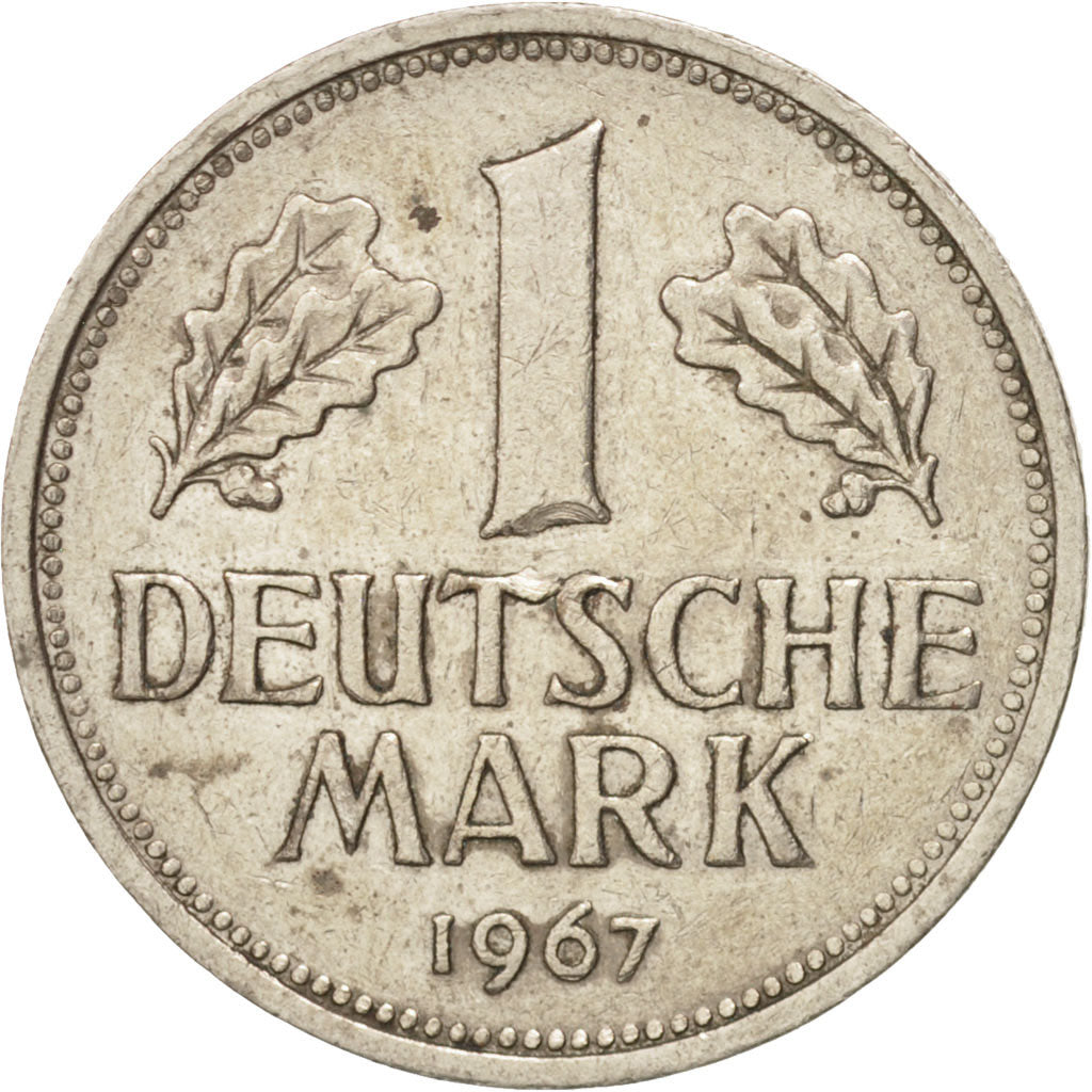 Monnaie, République fédérale allemande, Mark, 1967, Hamburg, TTB+