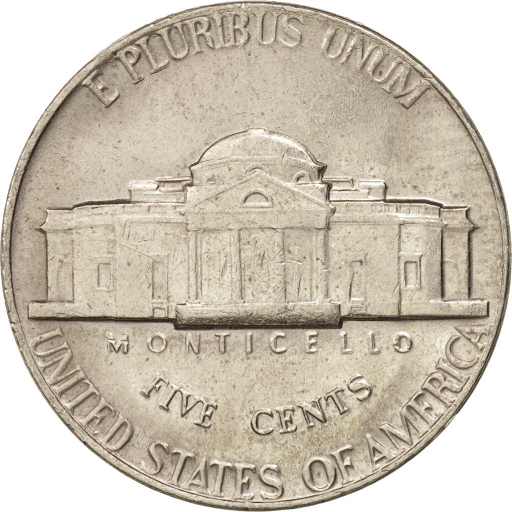 United States, Jefferson Nickel, 5 Cents, 1975, Philadelphia, AU(50-53), KM:A192