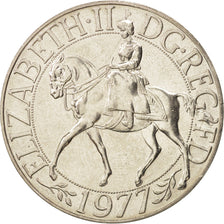 Great Britain, Elizabeth II, 25 New Pence, 1977, MS(64), Copper-nickel, KM:920