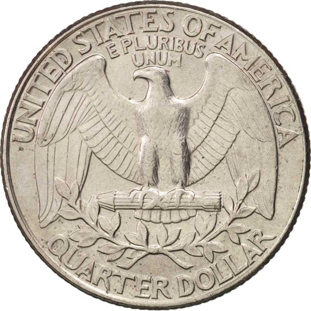 Coin, United States, Washington Quarter, Quarter, 1991, U.S. Mint, Denver
