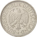 Coin, GERMANY - FEDERAL REPUBLIC, Mark, 1990, Hamburg, MS(60-62), Copper-nickel
