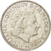 Netherlands, Juliana, Gulden, 1964, AU(55-58), Silver, KM:184
