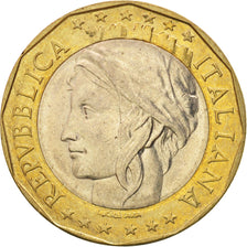 Italy, 1000 Lire, 1997, Rome, MS(60-62), Bi-Metallic, KM:194