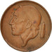 Monnaie, Belgique, Baudouin I, 50 Centimes, 1965, TTB+, Bronze, KM:148.1