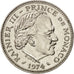 Coin, Monaco, Rainier III, 5 Francs, 1974, MS(63), Copper-nickel, KM:150