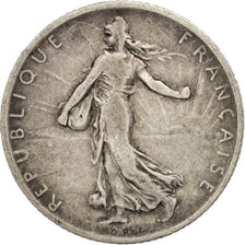 France, Semeuse, Franc, 1898, Paris, VF(20-25), Silver, KM:844.1