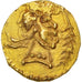 France, Rodez, Triens, DEODERIVS Moneyer, AU(55-58), Gold, Belfort:3929var
