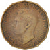Moneta, Gran Bretagna, George VI, 3 Pence, 1938, MB, Nichel-ottone, KM:849