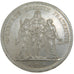 FRANCE, Hercule, 5 Francs, 1877, Paris, KM #820.1, AU(55-58), Silver, Gadoury...