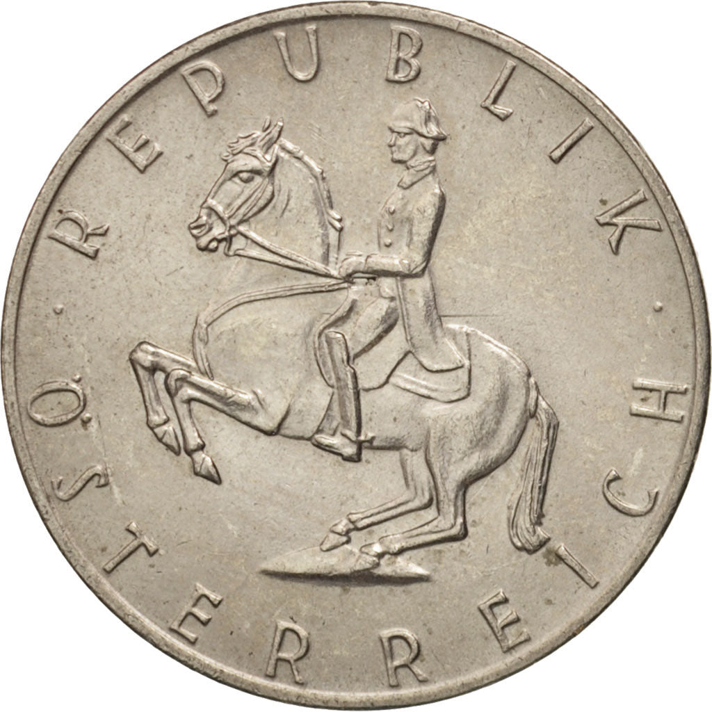 Coin, Austria, 5 Schilling, 1983, MS(60-62), Copper-nickel, KM:2889a