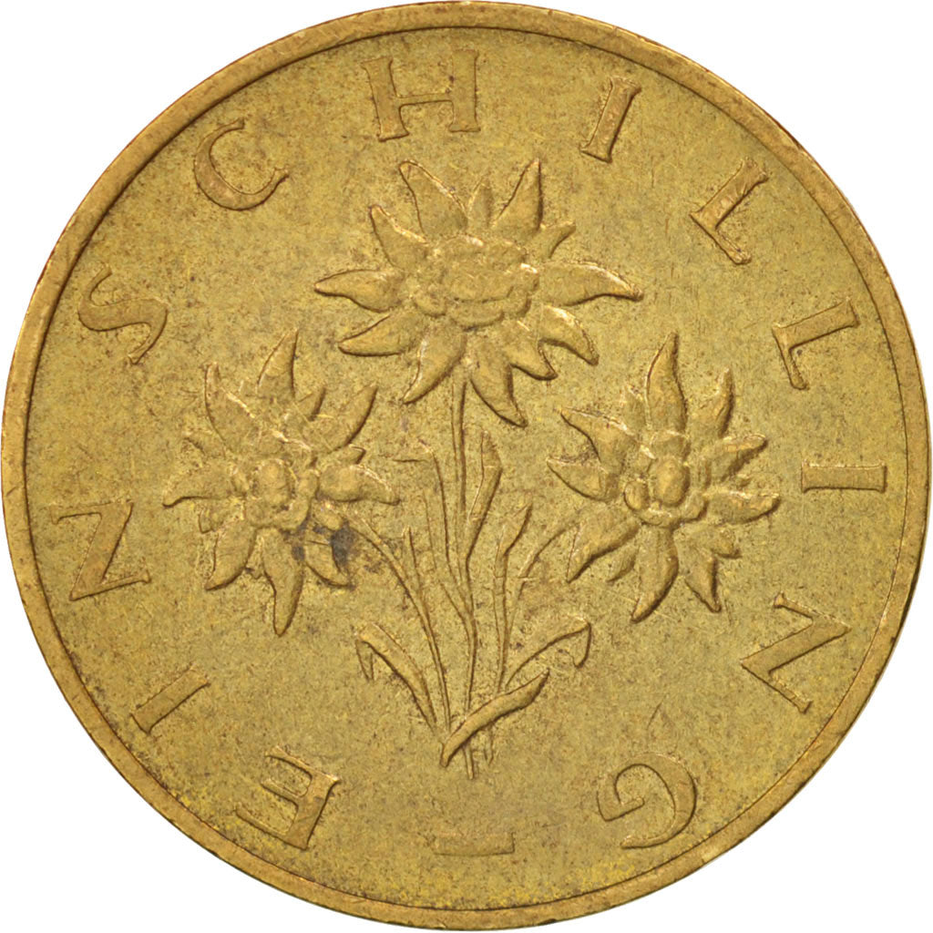 Coin, Austria, Schilling, 1988, AU(50-53), Aluminum-Bronze, KM:2886