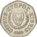 Monnaie, Chypre, 50 Cents, 1993, SUP, Copper-nickel, KM:66