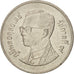 Thailand, Rama IX, Baht, 2002, MS(60-62), Copper-nickel, KM:183