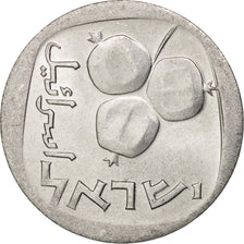 Moneda, Israel, 5 Agorot, 1970, SC, Aluminio - bronce, KM:25