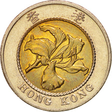 Hong Kong, Elizabeth II, 10 Dollars, 1994, MS(63), Bi-Metallic, KM:70
