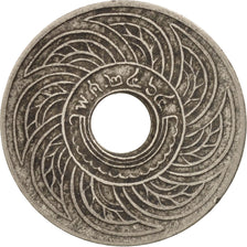 Thailand, Rama VI, 10 Satang, 1921, EF(40-45), Nickel, KM:37