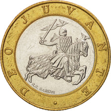 Monaco, Rainier III, 10 Francs, 1992, AU(55-58), Bi-Metallic, KM:163