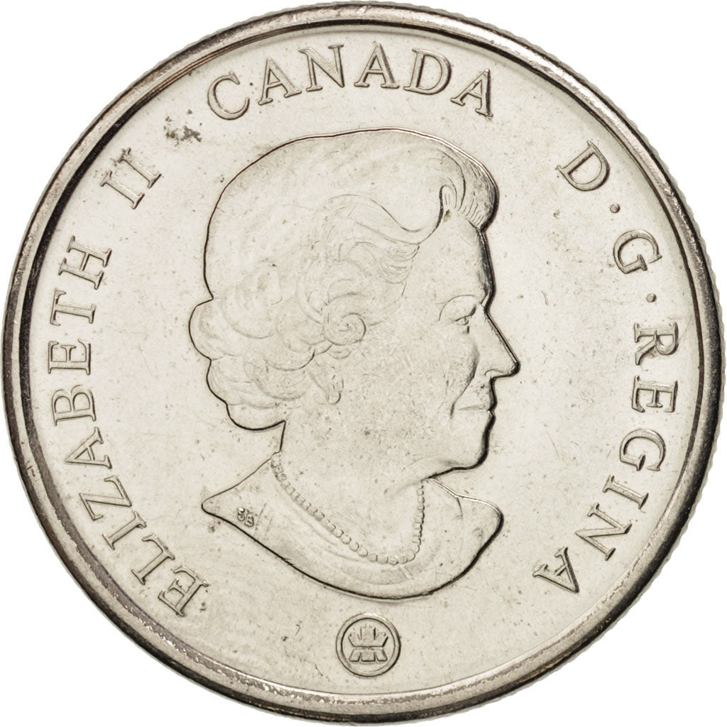 Coin, Canada, Elizabeth II, 25 Cents, 2006, Royal Canadian Mint, Winnipeg
