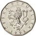 Monnaie, République Tchèque, 2 Koruny, 1993, SUP, Nickel plated steel, KM:9