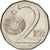 Moneta, Czechy, 2 Koruny, 1997, MS(60-62), Nickel platerowany stalą, KM:9