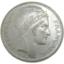 FRANCE, Turin, 20 Francs, 1938, Paris, KM #879, EF(40-45), Silver, 35, Gadoury..