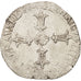 France, Henri IV, 1/4 Ecu, 1601, Angers, TTB, Argent, Sombart:4686