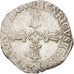 France, Henri IV, 1/4 Ecu, 1603, La Rochelle, VF(30-35), Silver, Sombart:4686