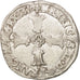 France, Henri IV, 1/4 Ecu, 1610, Bayonne, VF(30-35), Silver, Sombart:4686